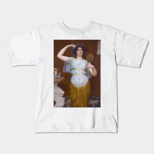 Ione by John William Godward Kids T-Shirt